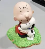 Hallmark Hand Painted Artist Prototype *Charlie Brown & Snoopy W/ WAX MOLD RARE!