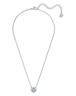 Swarovski Una Pave Pendant Necklace, 15-17