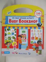 【書寶二手書T3／少年童書_FE9】BUSY BOOKSHOP: MY FIRST STICKER ACTIVITY_MARION BILLET