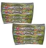 2 Packs Sour Punch Straws Rainbow 24ct Candy Bulk Strawberry Apple Blue Raspbery
