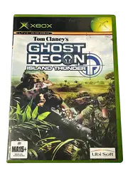 Tom Clancy's Ghost Recon Island Thunder XBOX Original PAL *Complete* (Pre-Owned)