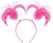 Headbopper Ponytail, Pink