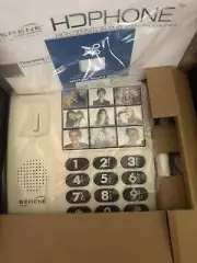 Amplified Big Button Landline Phone for Seniors with Dementia - 26dB Home