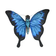 Wild Republic Rainforest Ulysses Butterfly Finger Puppet 7"
