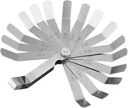 Feeler Gauge, Rustproof Stainless Steel Gaps Gage, Curved Gauge, Feeler Measuring Tool, Professional Welding Feeler Gauge for Workshop