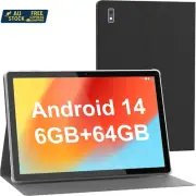 Android 13 Tablet,10.1 Inch Tablet with Case, 4GB RAM 64GB ROM Quad-Core Process