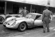 A Ferrari 250Gto Prototype Test Old Motor Racing Photo