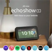 NEW Amazon Echo Show 5 2nd Gen Charcoal Smart Home Display Hub WiFi Alexa Camera
