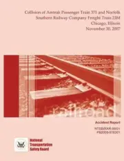 Railroad Accident Report Collision of Amtrak Passenger Train 371 and Norfolk Sou