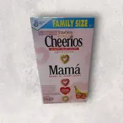Cheerios Strawberry Banana Cereal Happy Heart Shapes Mamá Whole Grain Oats 9 Oz