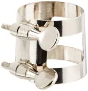 American Plating Ligature, Alto Clarinet, Nickel