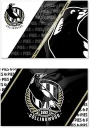 AFL Magnet Set of 2 - Collingwood Magpies - Set of Two Magnets