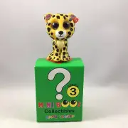 TY Beanie Boos Mini Boo SPECKLES Yellow Leopard Series 3 Collectible Figure Toy