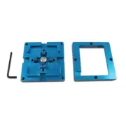 cpu Ic BGA Rework Machine Accessory 80MM Single Frame Blue Bga Reballing Tables