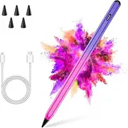 Gradient Color Stylus Pen for iPad 2018-2023 with 5 Extra Tips, Apple Pen for iPad 10th/9th/8th/7th/6th Gen, iPad Pencil for iPad Pro 11/12.9 inch, iPad Air 5th/4th/3th Gen, iPad Mini 6th/5th Gen