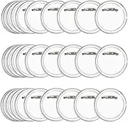 BUYGOO 50Pcs 1.5 inch Acrylic Design Button Badge Clear Button Pin Badges Kit for DIY Crafts and Children's Paper Craft Activities and More