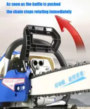 Handheld Gasoline Chain Saw Power Pruning Chainsaw Cutter For Cutting Wood Tree