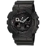 CASIO WATCH G SHOCK G SHOCK ANALOG DIGITAL GA 100 SERIES GA 100 1A1JF