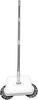 Carpet Sweeper Cleaner, Mini Size Lightweight Hand Push Carpet Sweepers, Wet Dry Use 360 Degree Rotating Quiet Manual Sweeping Mop, Compact Broom for Floor Pet Hair