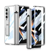 For Samsung Galaxy Z Fold4 5G Shockproof Magnetic Case With Pen Slots