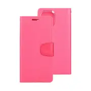 iPhone 13 Pro Max Compatible Case Cover With Sonata Diary - HotPink