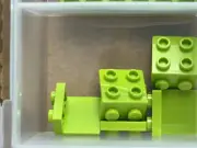 LEGO Parts - Lime Bracket 1 x 2 - 2 x 2 - No 44728 - QTY 5