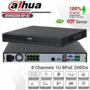 Dahua NVR NVR5208-8P-EI 8CH POE NVR Network Video Recorder for Camera System
