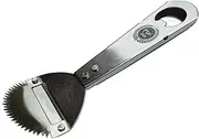 Coconut Hand Grater Scraper Shredder Blade Meat Removal Tool Stainless Steel, Bottle Opener, Peeler