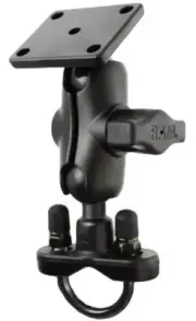 RAM Motorcycle Handlebar Mount with 2" Socket Arm fits Garmin Zumo, TomTom Rider