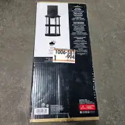 Globe Electric Penelope 1-Light Matte Black Hardwired Outdoor Wall Lantern #4473