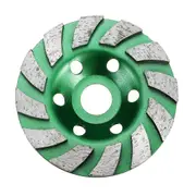 2Pcs 100Mm Diamond Grinding Wheel Disc Concrete Masonry Stone Marble Sanding Wheel Green Red