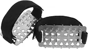 [TOKIDNY] Climbing Shoes Anti-Slip Gripper Spikes Mountaineering Ice Grippers Universal Fit Easy Install for Boots Sneakers