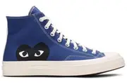 Converse Comme des Garcons PLAY x Converse Chuck 70 - Blue Quartz - Shoe size US M 8.5 - W 10.5 - [New - Open Box]