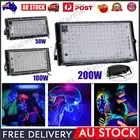UV Stage Blacklight Ultraviolet Flood Effect Light Disco Party 50/100/200W LED
