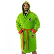 Teenage Mutant Ninja Turtles Mens Raphael Robe Green L