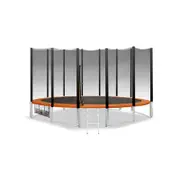 Kahuna Blizzard 14ft Trampoline-orange