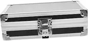 Gadpiparty Outdoor Use Tool Storage Container Lockable Aluminium Alloy Box with Handle Durable Carrying Case for Tools Accessories and More