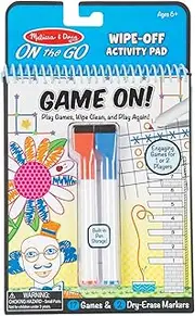 Melissa & Doug On The Go Write On Reusable Games