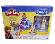 Play-Doh Disney Frozen Sled Adventure Set - Anna, Sven, Olaf Plasticina putty.