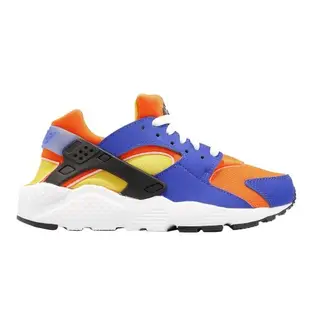 Nike 休閒鞋 Huarache Run GS 童鞋 大童 女鞋 藍 橘 黃 撞色 經典 武士鞋 654275-421 [ACS 跨運動]