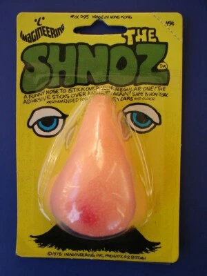 MOC VTG 1977 Imagineering THE SHNOZ -Johnson Smith Catalogue Co Halloween Nose