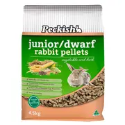 Peckish Pellets Junior Dwarf Rabbit Pellets 4.5kg