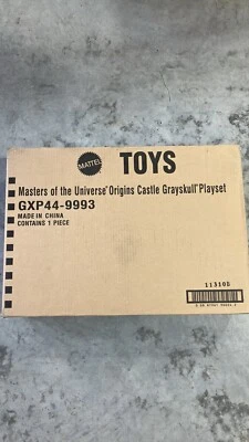 Masters of the Universe Origins Castle Grayskull Complete Playset 2021, Sealed