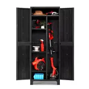 Gardeon Storage Cabinet Lockable Tall Garden Sheds Garage Adjustable Outdoor New