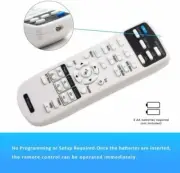 Universal Projector Remote Control for Epson H822A H822B H822C H871A H871B H871C