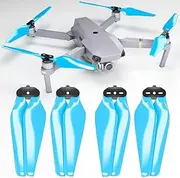 Master Airscrew Stealth Propellers Compatible with DJI Mavic Pro & Platinum - Blue, Pack of 4