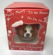 King Charles Cavalier Dog Christmas Ornament 3" E & S Pets CBO-18 Shatterproof