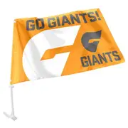 Greater Western Giants AFL CAR Flag includes Pole