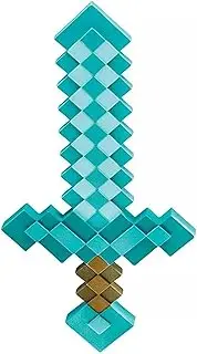 Disguise Minecraft Sword Costume Accessory, One Size, Multicolour