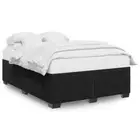 DOUBLE Size Velvet Bed Frame Modern Minimalist Mattress Base Wood Slats Platform